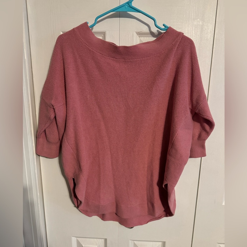 Express Women's Pink Sweater medium